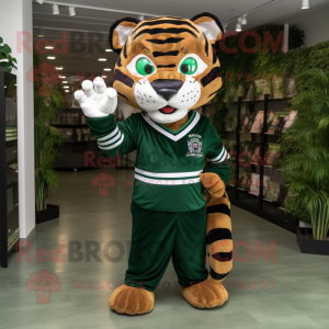 Forest Green Tiger maskot...