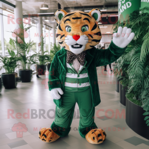 Forest Green Tiger mascotte...