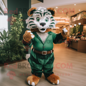 Forest Green Tiger maskot...