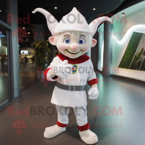 White Elf mascotte kostuum...