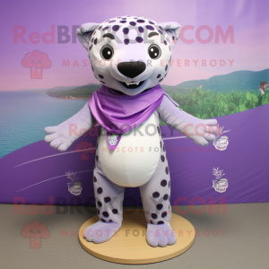 Lavendel Jaguar mascotte...