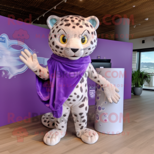 Lavendel Jaguar mascotte...