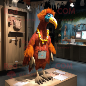 Rust Dodo Bird mascotte...