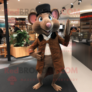 Brown Ratatouille mascotte...