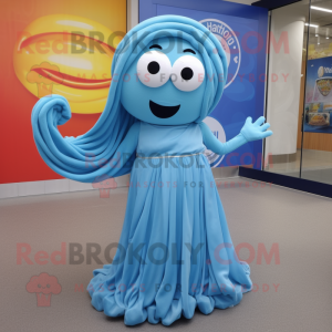 Sky Blue Spaghetti mascotte...