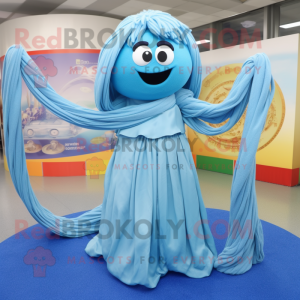 Sky Blue Spaghetti mascotte...