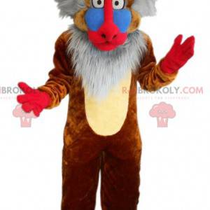 Mascote Rafiki famoso macaco de desenho animado O rei leão -