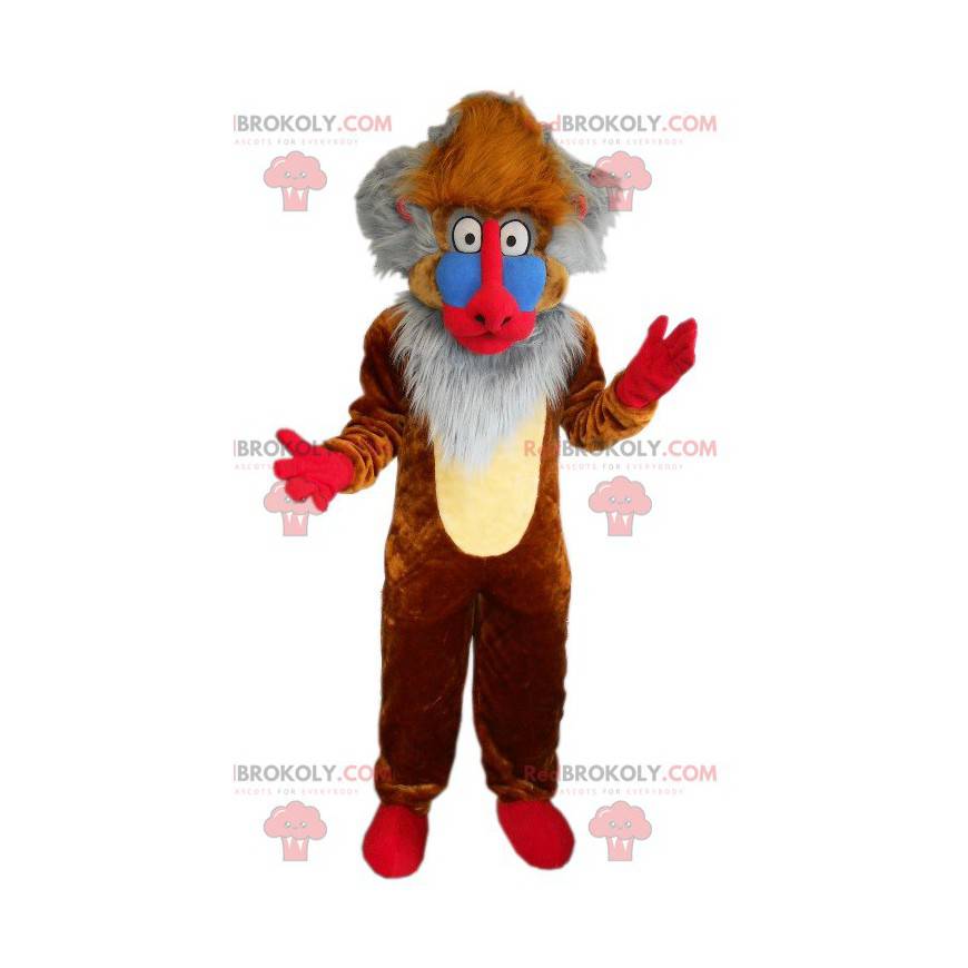 Rafiki mascot famous cartoon monkey The lion king -