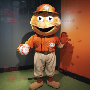 Rust Baseball Ball mascotte...