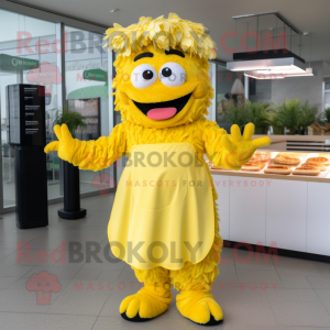 Postava maskota Yellow...