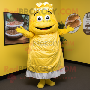 Postava maskota Yellow...