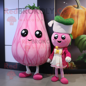 Pink Radish mascotte...