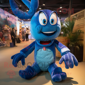 Blue Lobster mascotte...