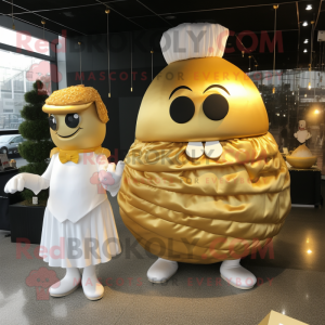 Gold Burgers mascotte...