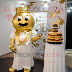 Gold Burgers mascotte...