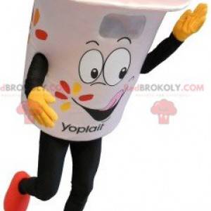 Mascote do iogurte Yoplait. Mascote da sobremesa -