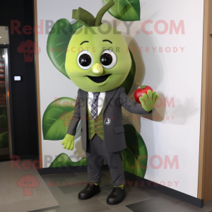 Olive Apple maskot drakt...