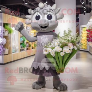 Grey Bouquet Of Flowers...