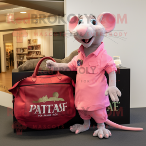 Pink Ratatouille maskot...