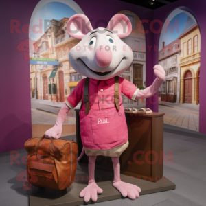 Pink Ratatouille maskot...