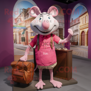 Rosa Ratatouille maskot...