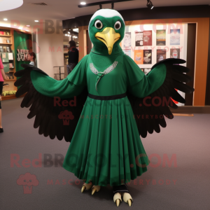 Forest Green Hawk mascotte...