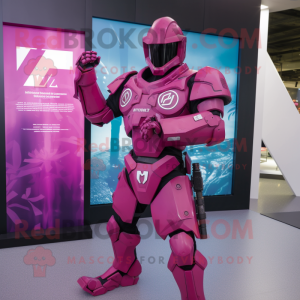 Magenta Spartan Soldier...