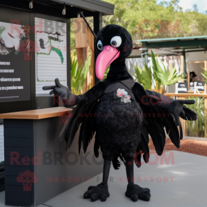 Black Flamingo maskot...