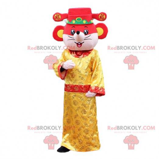 3 mascotes de ratos chineses. 3 chineses, conjunto de 3