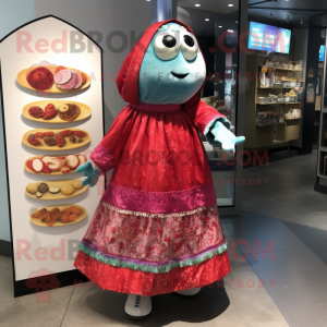  Shakshuka mascotte kostuum...