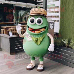 Olive Burgers mascotte...