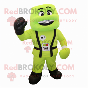 Lime Green Boxing Glove...