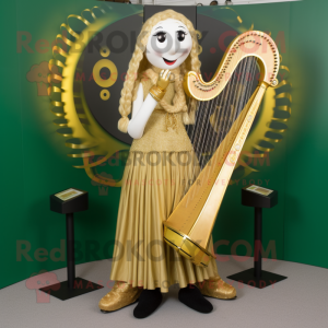 Gouden Keltische Harp...