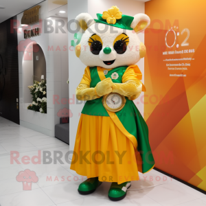 Maskottchen Kostümfigur mit...