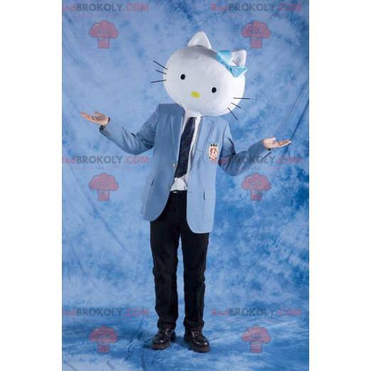 Hello Kitty kattehovedmaskot - Redbrokoly.com