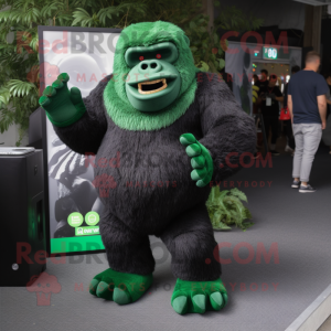 Forest Green Gorilla maskot...