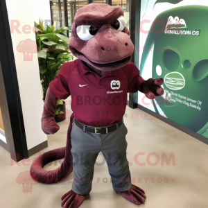 Maroon Titanoboa mascotte...