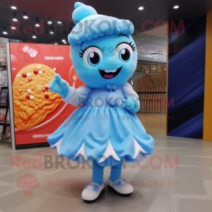 Sky Blue Candy mascotte...