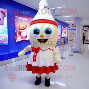  Ice Cream maskot kostym...