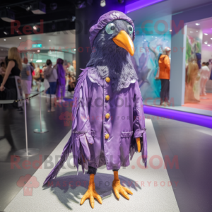 Postava maskota Purple Crow...