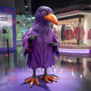 Postava maskota Purple Crow...