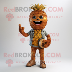 Rust Aas maskot drakt...