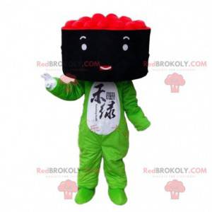 Sushi maki costume mascot. Japanese food costume -