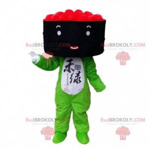 Sushi maki kostuum mascotte. Japans eten kostuum -