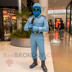 Sky Blue Gi Joe mascotte...