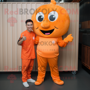 Orange Pad Thai mascotte...