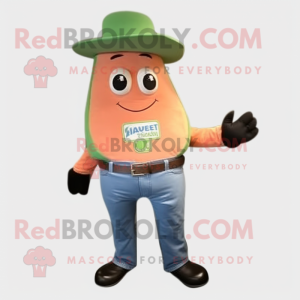 Peach Cucumber maskot...