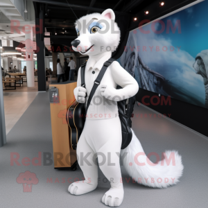 White Weasel mascotte...