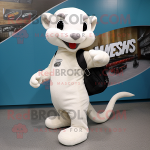 White Weasel mascotte...