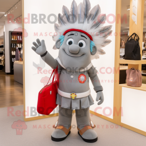 Gray Chief mascotte kostuum...